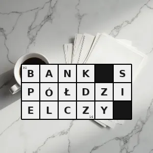 Hasło krzyżówkowe jedna z form prawnych działalności banku funkcjonującego na zasadzie spółdzielni czyli dobrowolnego zrzeszenia nieograniczonej liczby osób będących członkami spółdzielni i posiadających co najmnie - bank spółdzielczy – rozwiązanie, synonimy, podpowiedzi i definicje krzyżówkowe